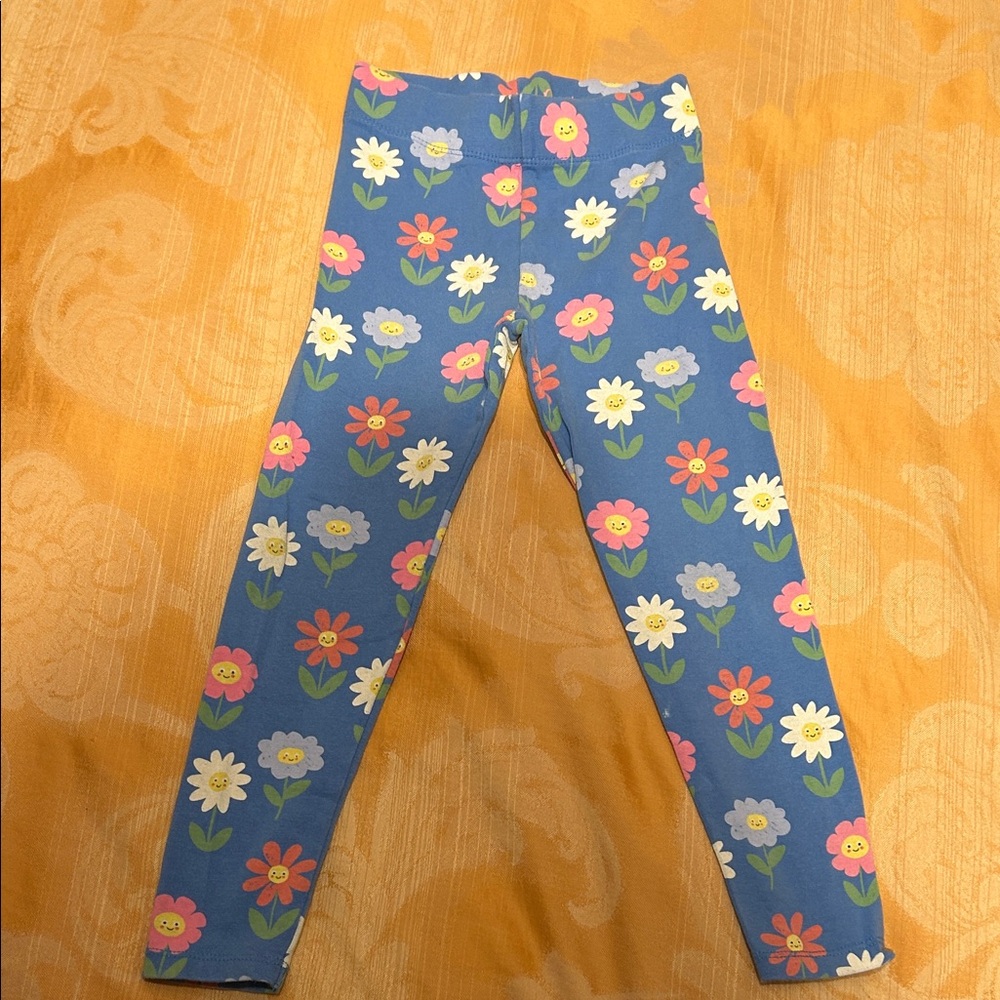 Mini Boden  Floral Girl’s Leggings